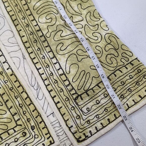 Parsley & Sage Jacket Womens Small Green Quilted Lightweight Reversible Art - Picture 8 of 8